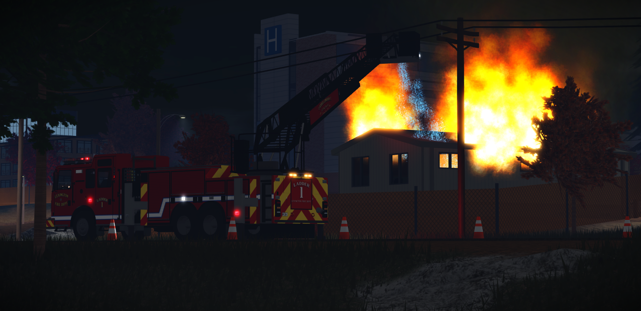 Lexington Fire Department scene 5