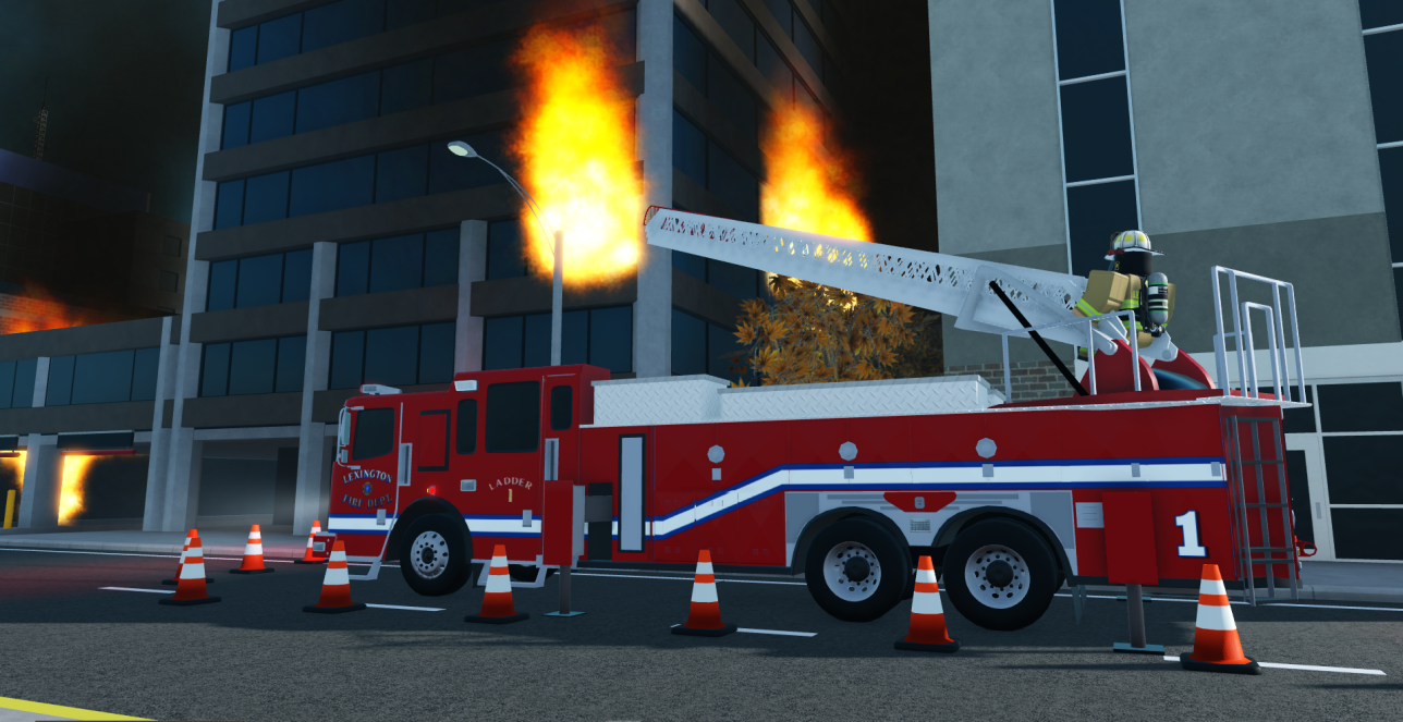 Lexington Fire Department scene 7